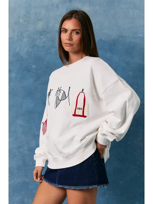 Beachy USA Sweater