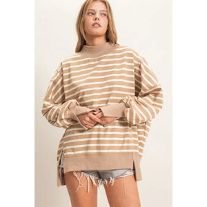 Sareena Striped Sweatshirt