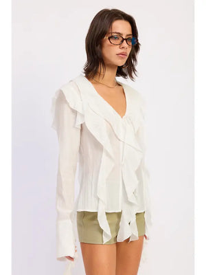 Jadyn Ruffle Top