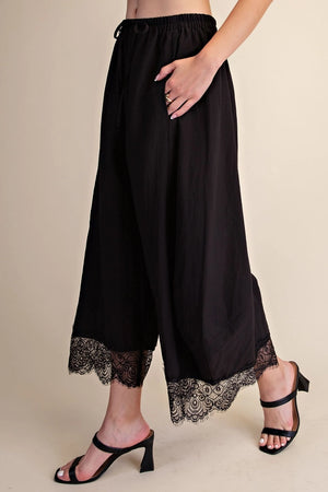 Harlyn Lace trim balloon pants