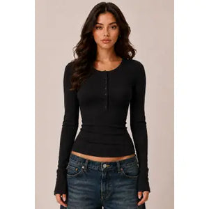 Penelope Long sleeve henley