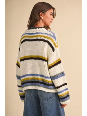 Quincy striped sweater