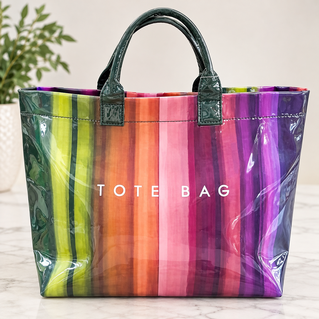 Multi color Tote Bag