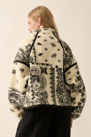 Faith bandana quarter zip