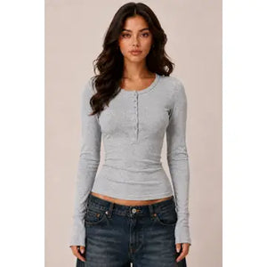 Penelope Long sleeve henley