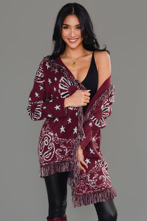 Bandana Cardigan