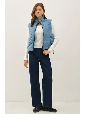 Rachel Denim Vest