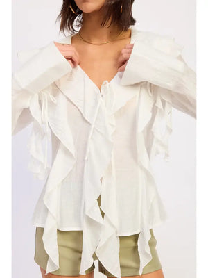 Jadyn Ruffle Top