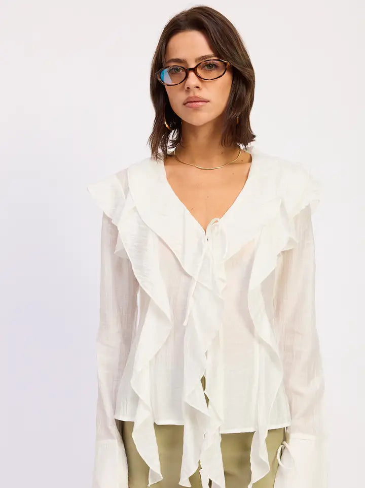 Jadyn Ruffle Top