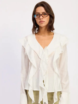 Jadyn Ruffle Top