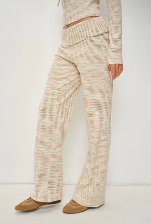 Madden striped fold over pant