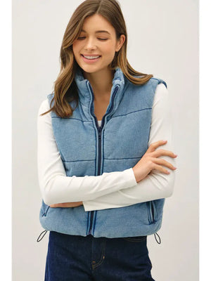 Rachel Denim Vest
