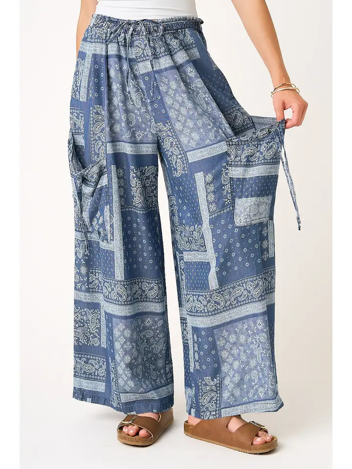 Justina Bandana Pants