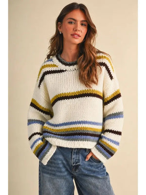 Quincy striped sweater