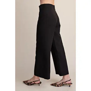 Colette Cropped wide leg pant
