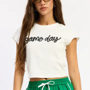 Game Day Lace Tee
