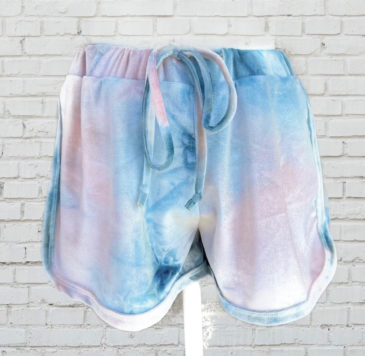 Velvet Cotton Candy Shorts