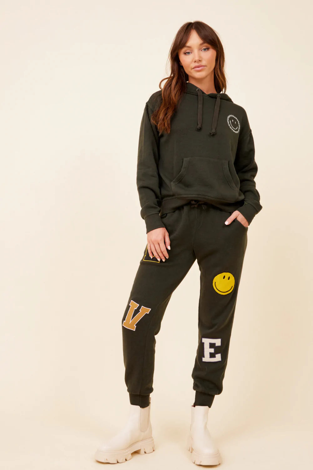 Selena Leather Joggers - blupoppyboutiqueorders